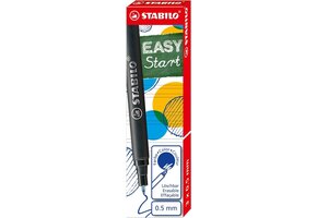 STABILO EASY original Navulling - Medium 0,5 mm - Blauw - Doos 3 stuks
