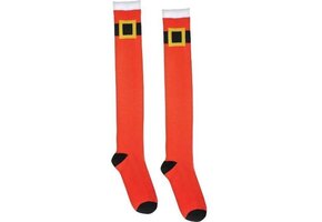 Amscan Sokken Kerst Katoen Rood/zwart One-size