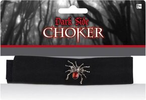 Amscan Choker Gothic Polyester 11,5 Cm Zwart One-size