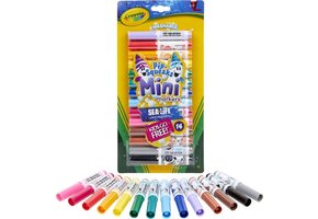 Crayola - Viltstiften - Pip-Squeaks -14 Mini Afwasbare Viltstiften Voor Kinderen