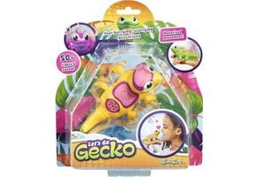 Animagic Speelgoedrobot Gekko - Geel