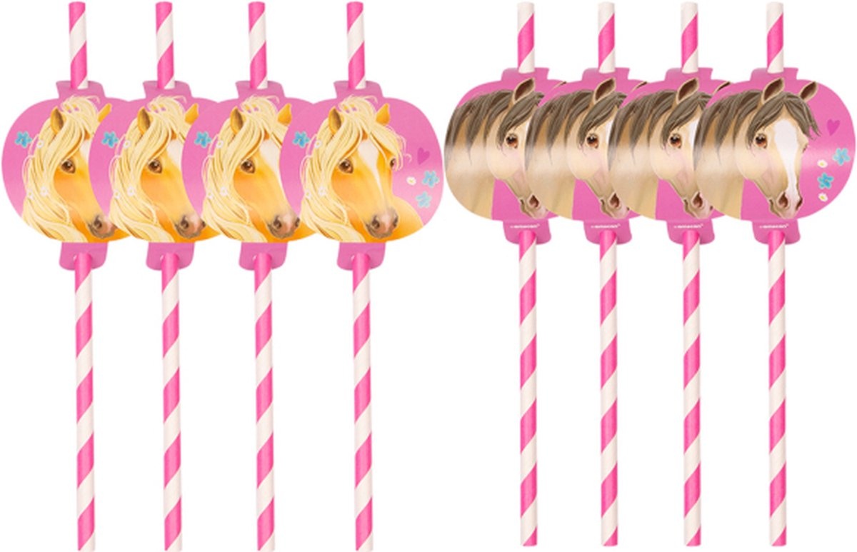 Amscan - 8 Rietjes Pretty Pony