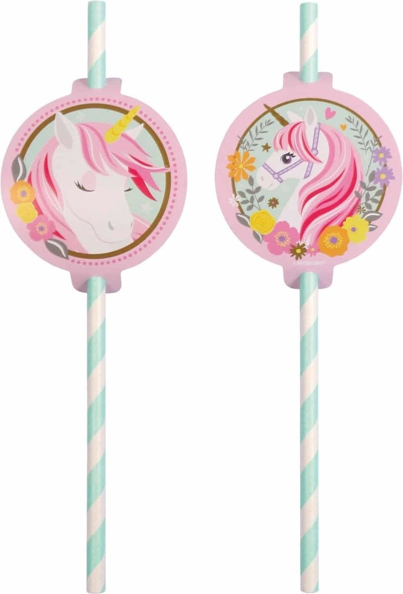 Rietjes Magical Unicorn papier | 8 stuks