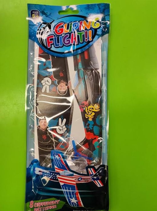 Knolpower mini foam plane Enzo Knol vliegtuig (1 Stuk)