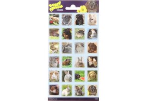 Haza Original Stickerset Furry Friends 24-delig