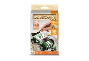 Wood WorX Kit Rally Car Project - Modelbouwset incl. verf