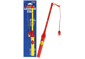 Led lampionstok 30 cm - 1 exemplaar assorti uitgeleverd