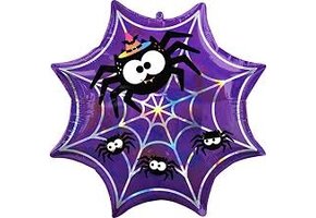 Halloween spin folieballon 55cm