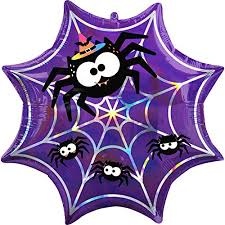 Halloween spin folieballon 55cm