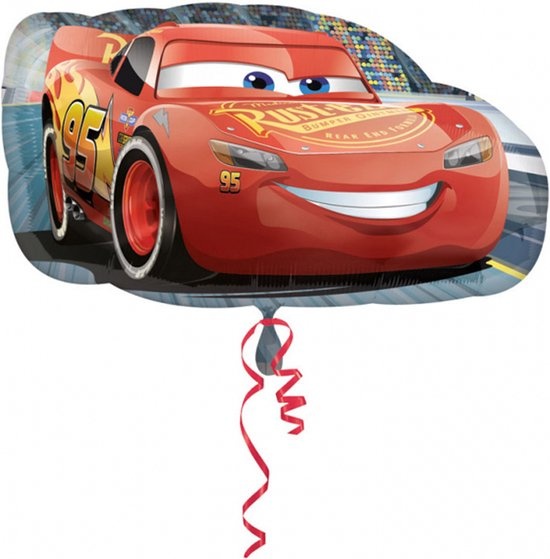 AMSCAN - Aluminium Cars 3 ballon