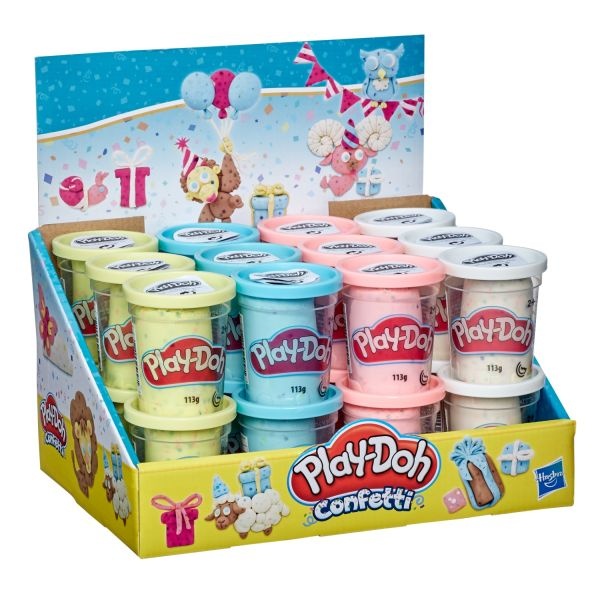 Play-Doh Confetti 113gr - 1 exemplaar assorti uitgeleverd