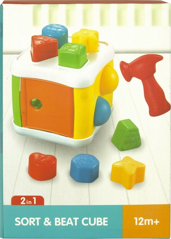 JollyToddler - Vormenstoof - Baby - Vormen - Leerzaam - Hamer