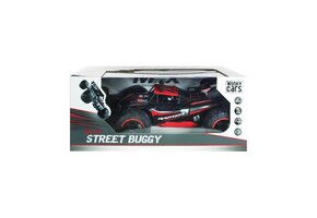 Wonky Cars - Street Buggy - RC - RC Auto - Bestuurbare Auto - Radiografische Auto - 2,4 GHz - Rood