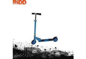 RiDD Foldable Kids Scooter - Foldable Scooter - Opvouwbare Step - ABEC-7 - Vanaf 5 jaar - 125 mm PU Wheels - Voetrem - Blue - Blauw