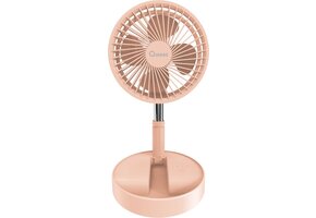 Qware - Portable Mini Desk Fan - Pink