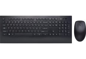 Qware Office - Toetsenbord - Muis - Draadloos - 2.4ghz - USB - Desktopset - Combo - Stockport - Zwart - Design - Qwerty