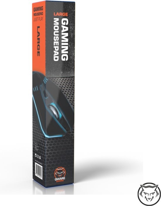 Qware Gaming - PC - Muis - Muismat - Muismat Gaming - Muismat XXL - Large - Anti-Slip - 65x35cm