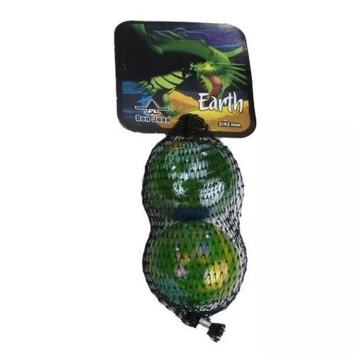 Knikkers Megabonken Earth 2x50mm