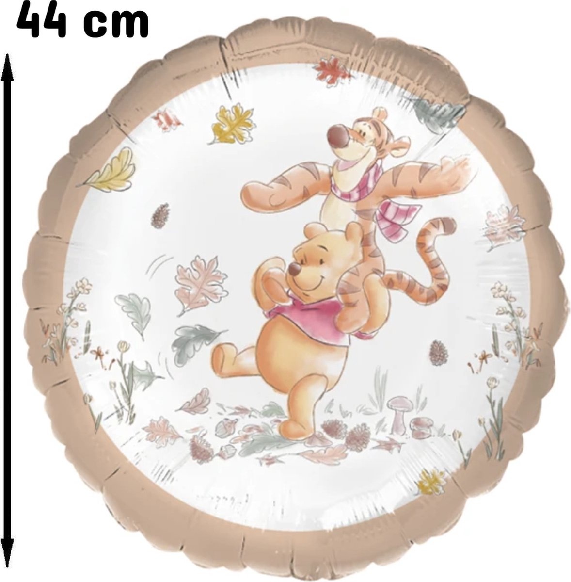 Winnie The Pooh Ballon 44 cm - Verjaardag Versiering - Folieballon Ongevuld