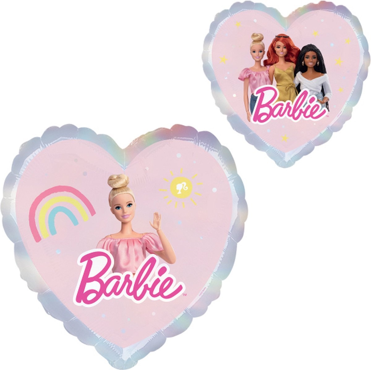 AMSCAN - Aluminium ballon hartvorming Barbie 43 cm