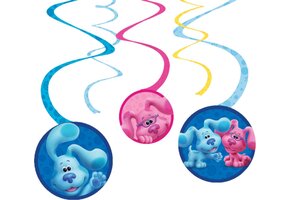Amscan - Blue's Clues Hangdecoratie (6 stuks)