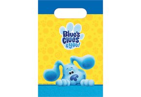 Amscan - Blue's Clues Feestzakjes (8 stuks)