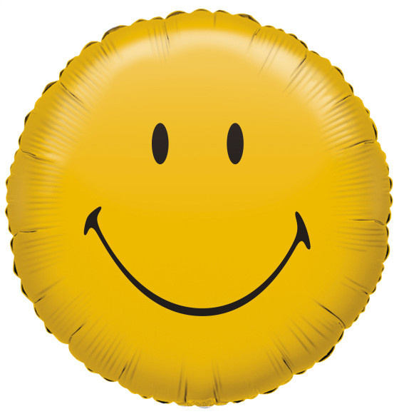 Amscan Smiley Originals folieballon 43cm