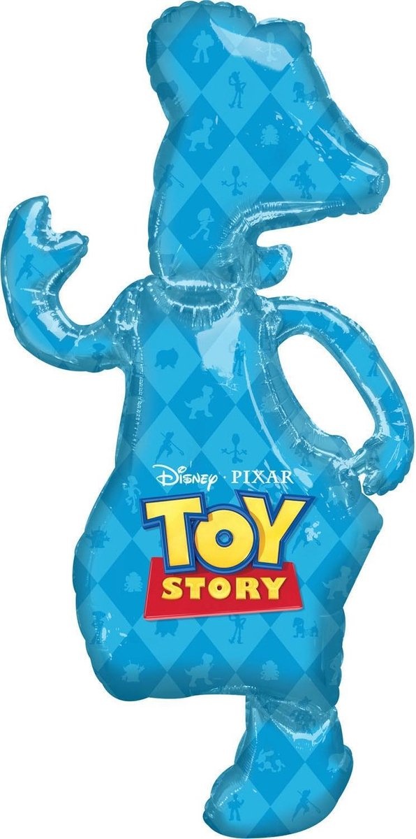 Amscan Folieballon Toy Story Junior 55 X 111 Cm Blauw