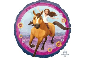 Folieballon Spirit de wilde Mustang 45cm