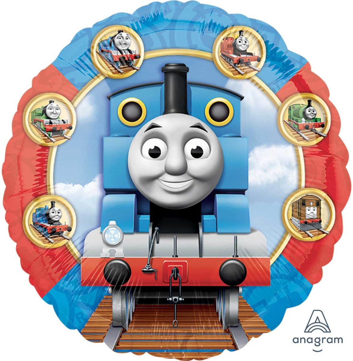 Amscan Thomas de Trein folie ballon 43cm