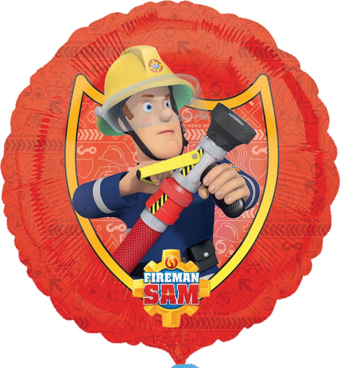 AMSCAN - Aluminium Sam de Brandweerman ballon 43cm