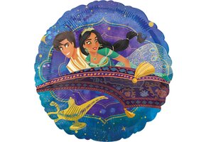 AMSCAN - Dubbelzijdige Aladdin folieballon 43 cm