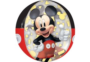 Amscan Folieballon Mickey Mouse 40 Cm Grijs/geel