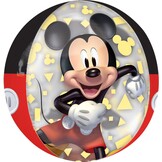 Amscan Folieballon Mickey Mouse 40 Cm Grijs/geel