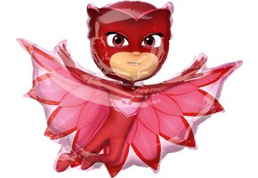 Amscan - PJ Masks - Folieballon - Ballon - Owlette - Leeg - 1 Stuks - 83x78cm