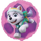 PAW Patrol - Ballon - Folie - Skye & Everest - 43cm - Roze - 1 stuks