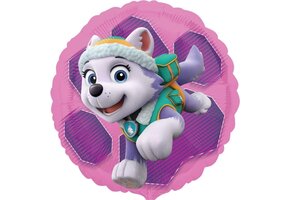 PAW Patrol - Ballon - Folie - Skye & Everest - 43cm - Roze - 1 stuks