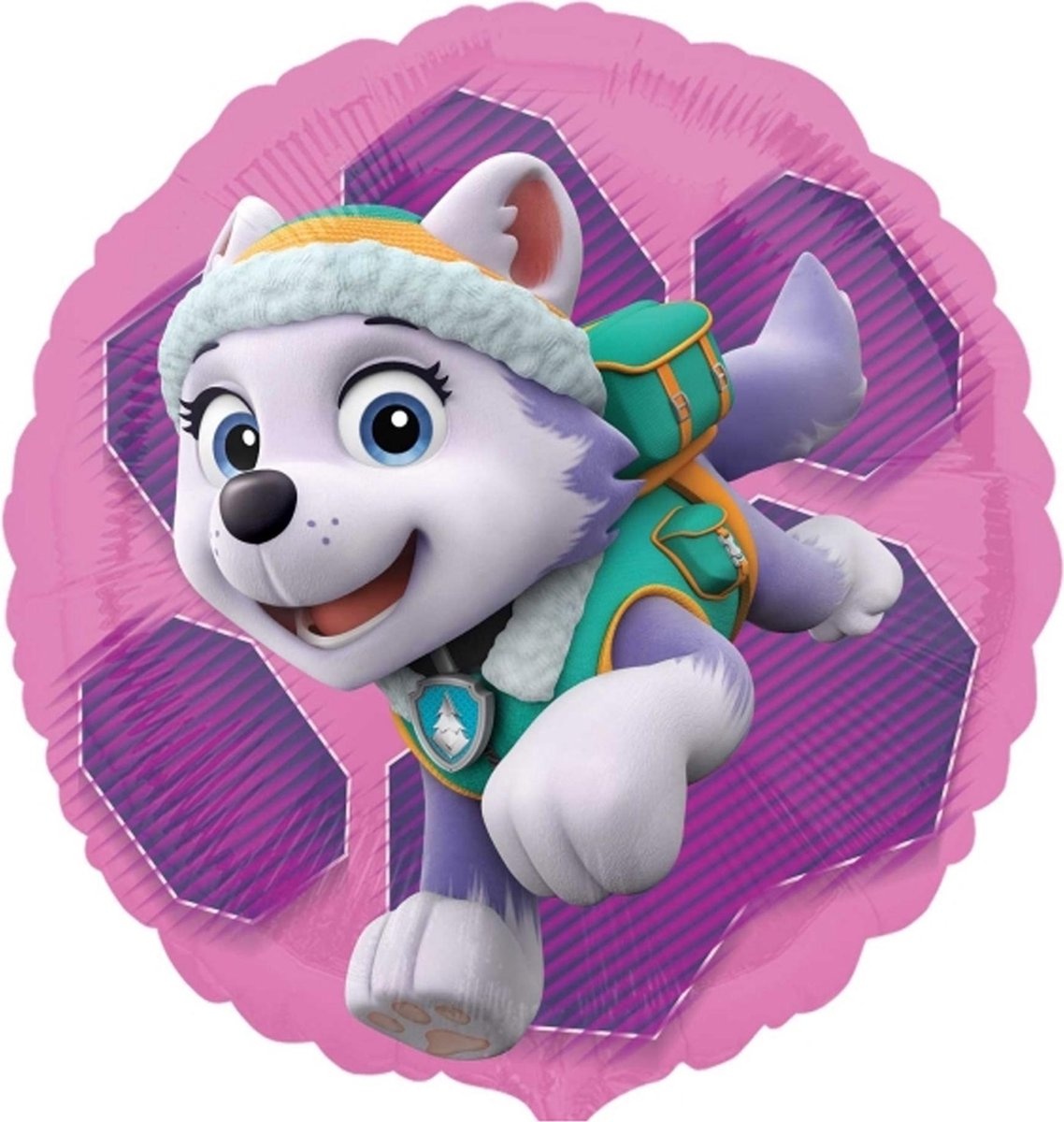 PAW Patrol - Ballon - Folie - Skye & Everest - 43cm - Roze - 1 stuks