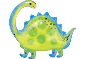 Amscan SuperShape Brontosaurus Folie ballon 81x68cm