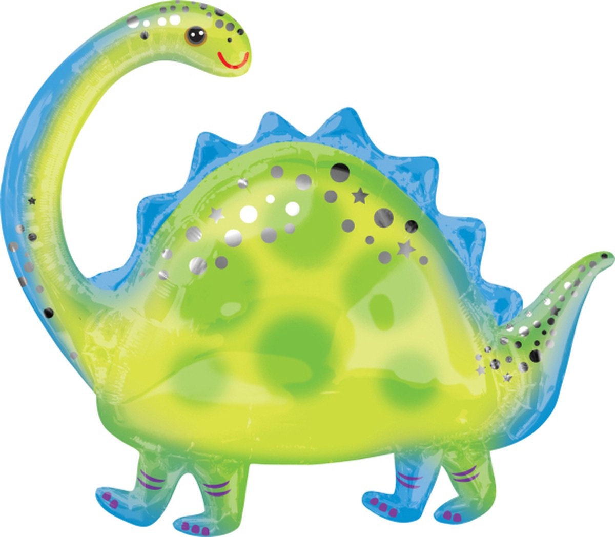 Amscan SuperShape Brontosaurus Folie ballon 81x68cm
