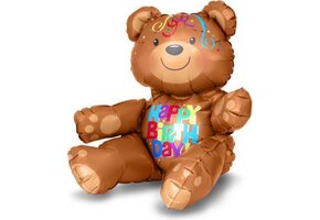 Amscan Happy Birthday Beer Folie Ballon 43 x 48 cm