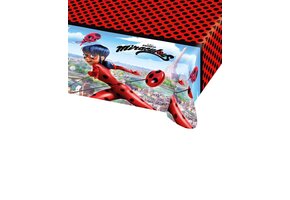 AMSCAN - Plastic Ladybug Miraculous tafelkleed 120x180cm