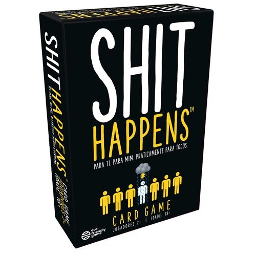 Shit Happens - Jogo de Cartas - Versão Portuguesa