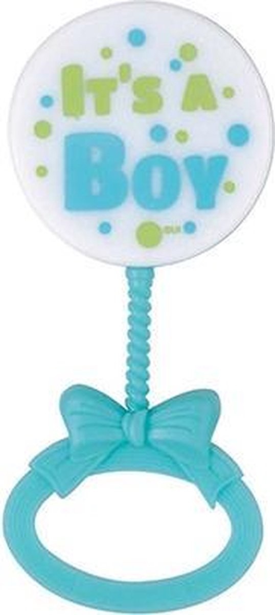 Unique Baby Shower Favors deco Rammelaar it's a boy 4 stuks