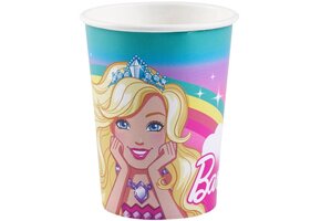 Barbie Feestbeker Dreamtopia Karton 250ml 8 Stuks