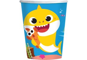 Pinkfong Drinkbeker Baby Shark 250 ml Papier 8 Stuks