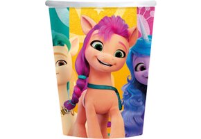 Amscan - My Little Pony - 8 kartonnen bekers - 250 ml