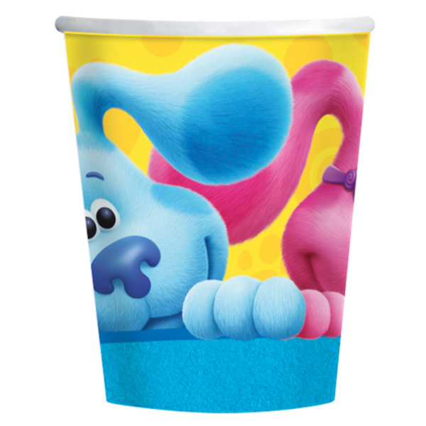 Amscan - Blue's Clues Kartonnen bekers - 8 stuks