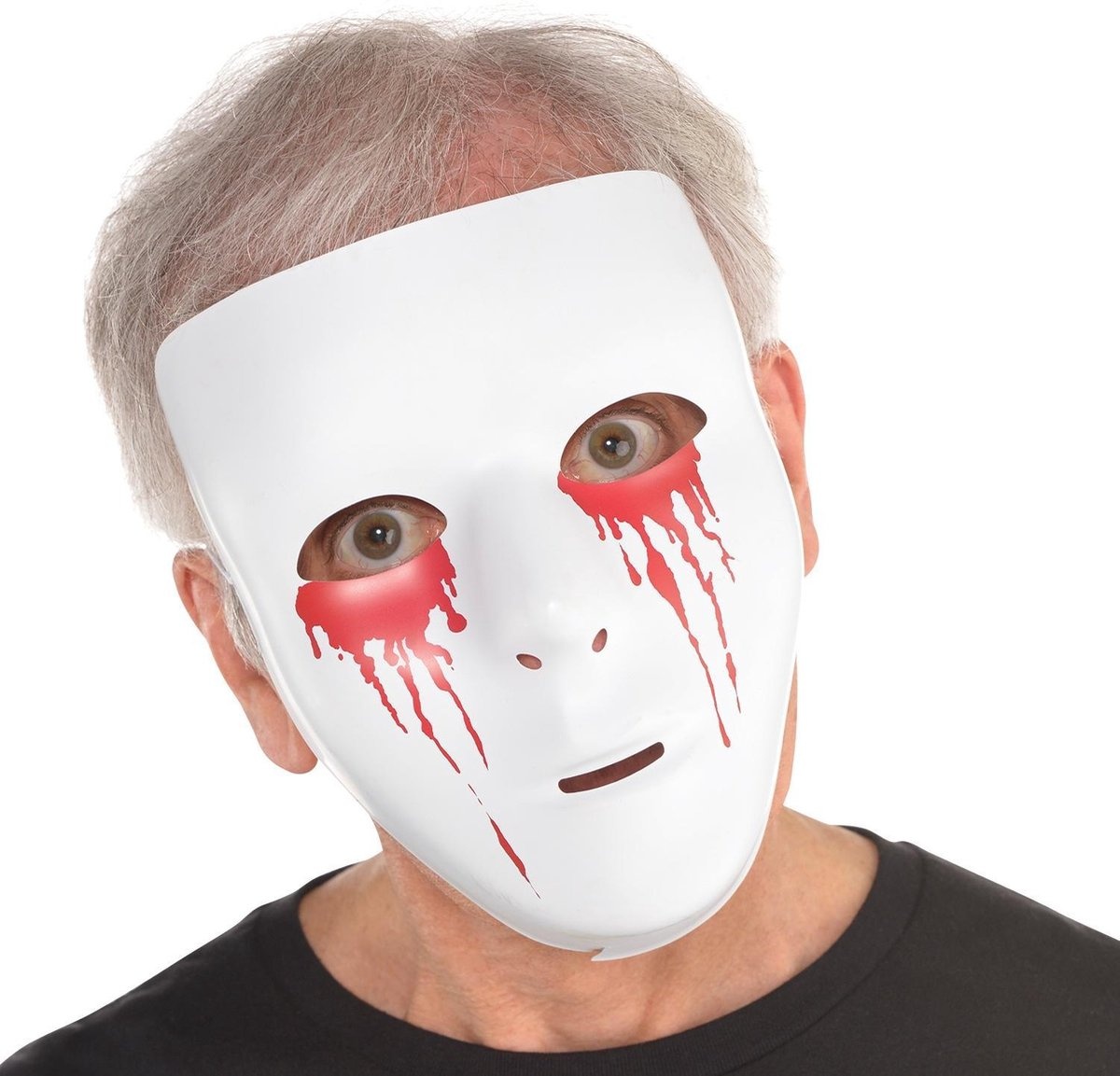 Amscan Gezichtsmasker Bloederige Ogen 24 Cm Polyester One-size