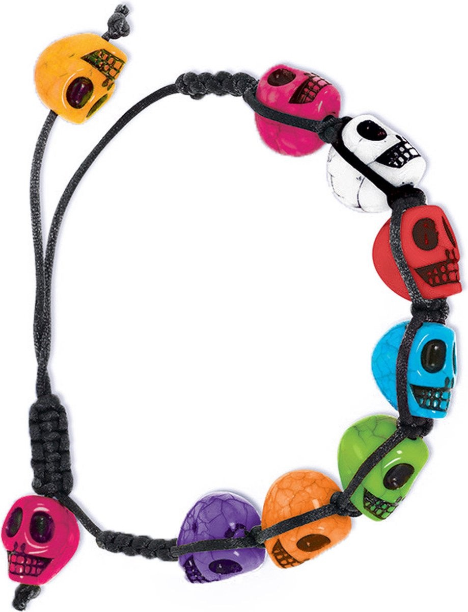 Amscan Armband Skull Day Of The Dead One-size